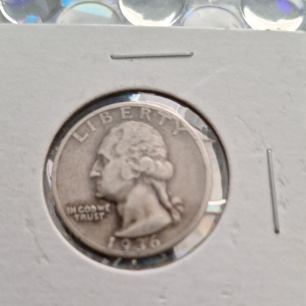 1936 Liberty Quarter Coin